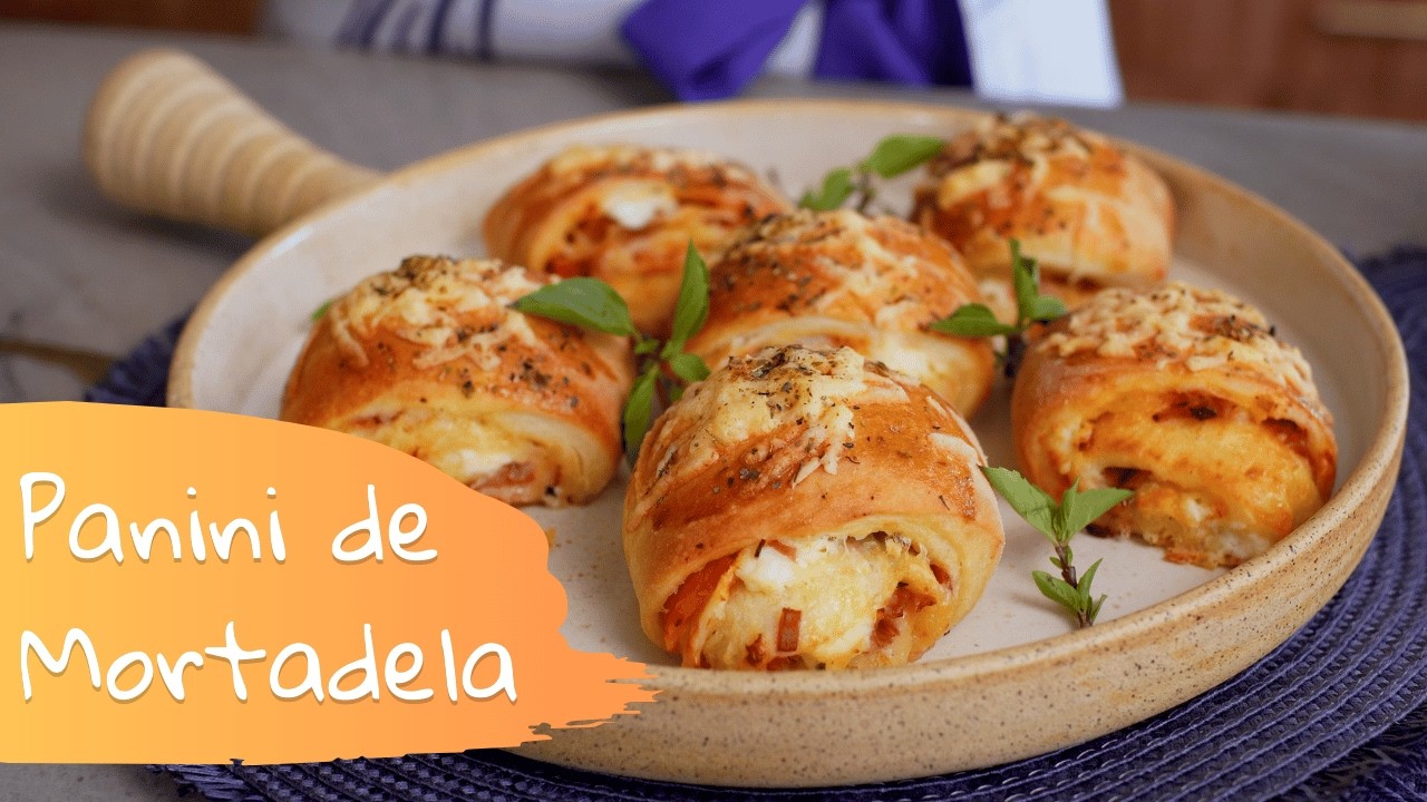 PANINI DE MORTADELA 🧀 Crocante por Fora e Muito Cremoso por Dentro!