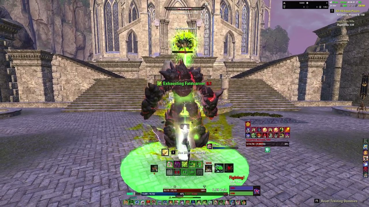 ESO Stamina Arcanist 134k Parse ( u39)