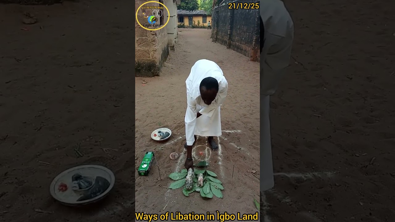 Ways of Libation in Ìgbo Land 