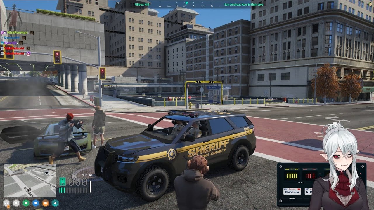 Maya (Geega) & Quangle Cause a Massive Shootout Between PD & Hydra | Nopixel 4.0