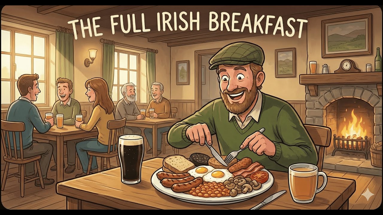 The Full Irish Breakfast Song  🍳🥓 Irish Folk Song