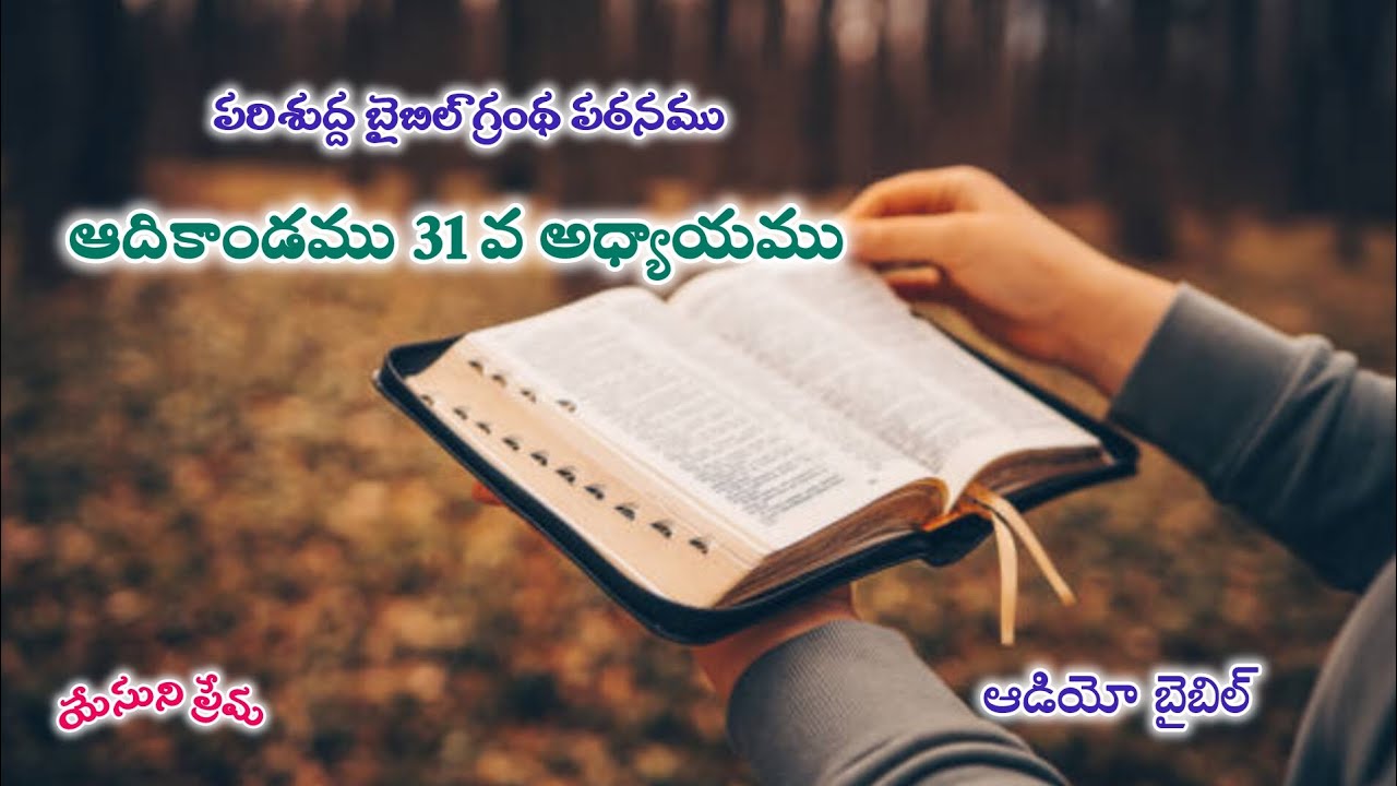 //ఆదికాండము 31 వ అధ్యాయము//ఆడియో బైబిల్//