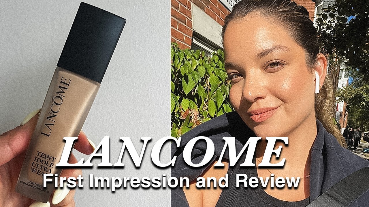 LANCOME TEINT IDOLE ULTRA WEAR FOUNDATION REVIEW | have I finally found 