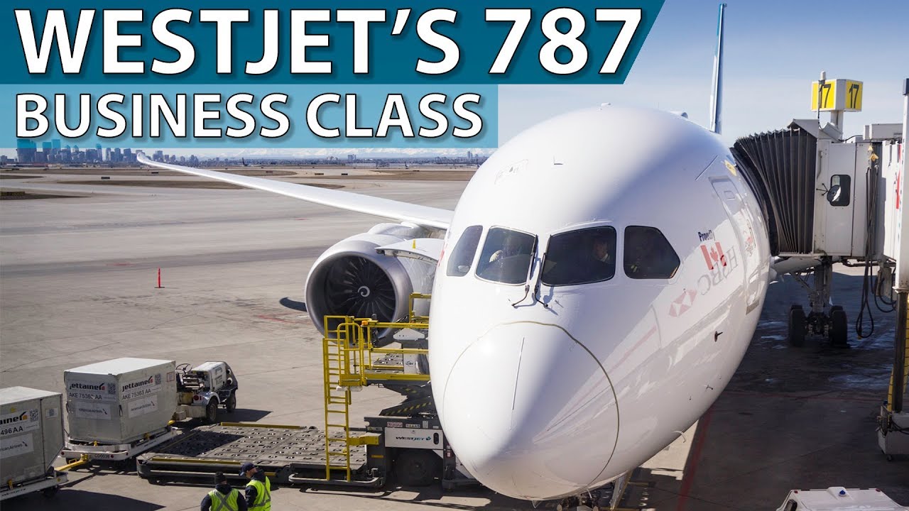 Новый бизнес-класс Boeing 787 от WestJet | Калгари — Торонто