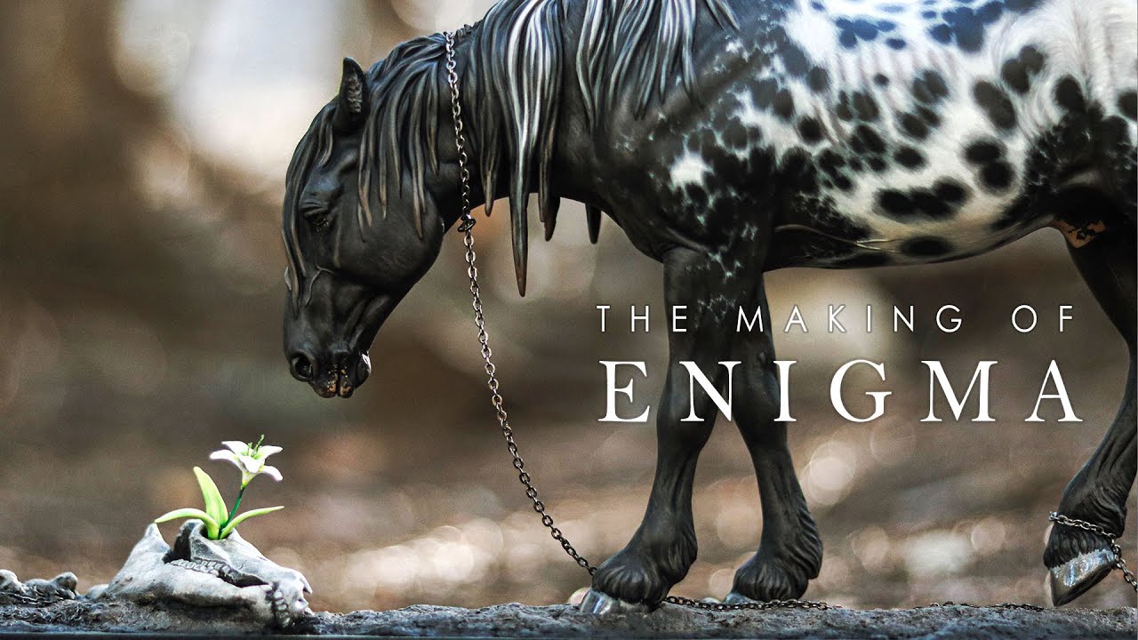Создание Enigma | Учебное пособие по изготовлению модели лошади Breyer & Stone