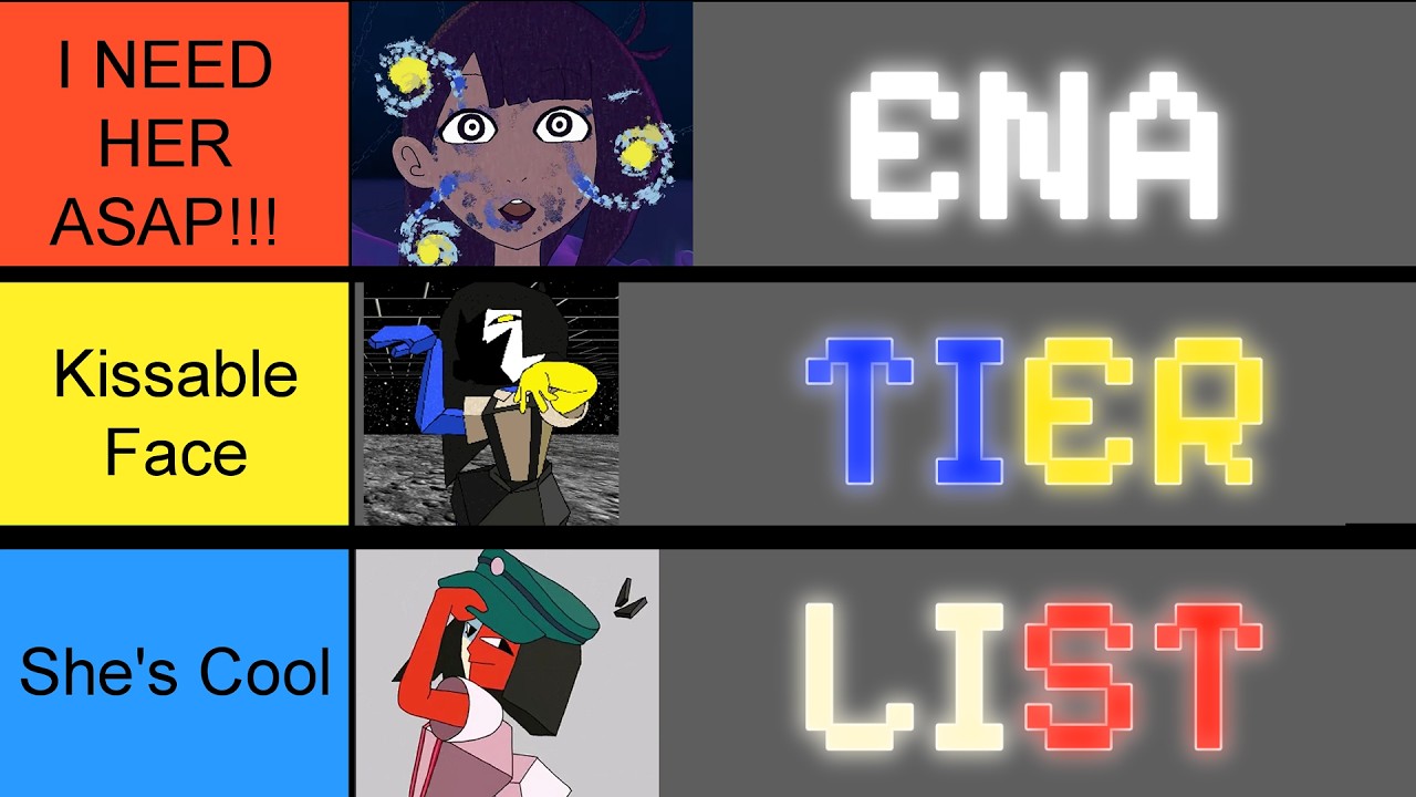 ENA Simp Ranks All Forms Based on Attractiveness