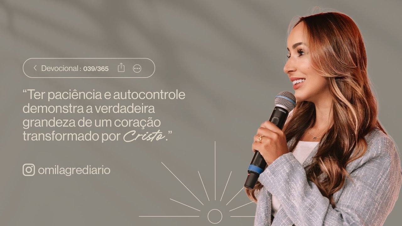 DEVOCIONAL/ORAÇÃO DO DIA - (08 | FEVEREIRO) - FABIOLA MELO - MILAGRE DIÁRIO 039/365