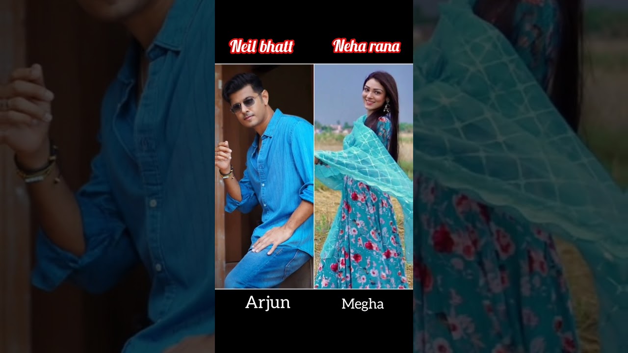 Arjun & megha new serial status video #shortviral #meghabarsenge #neilbhatt #neharana #colorstv