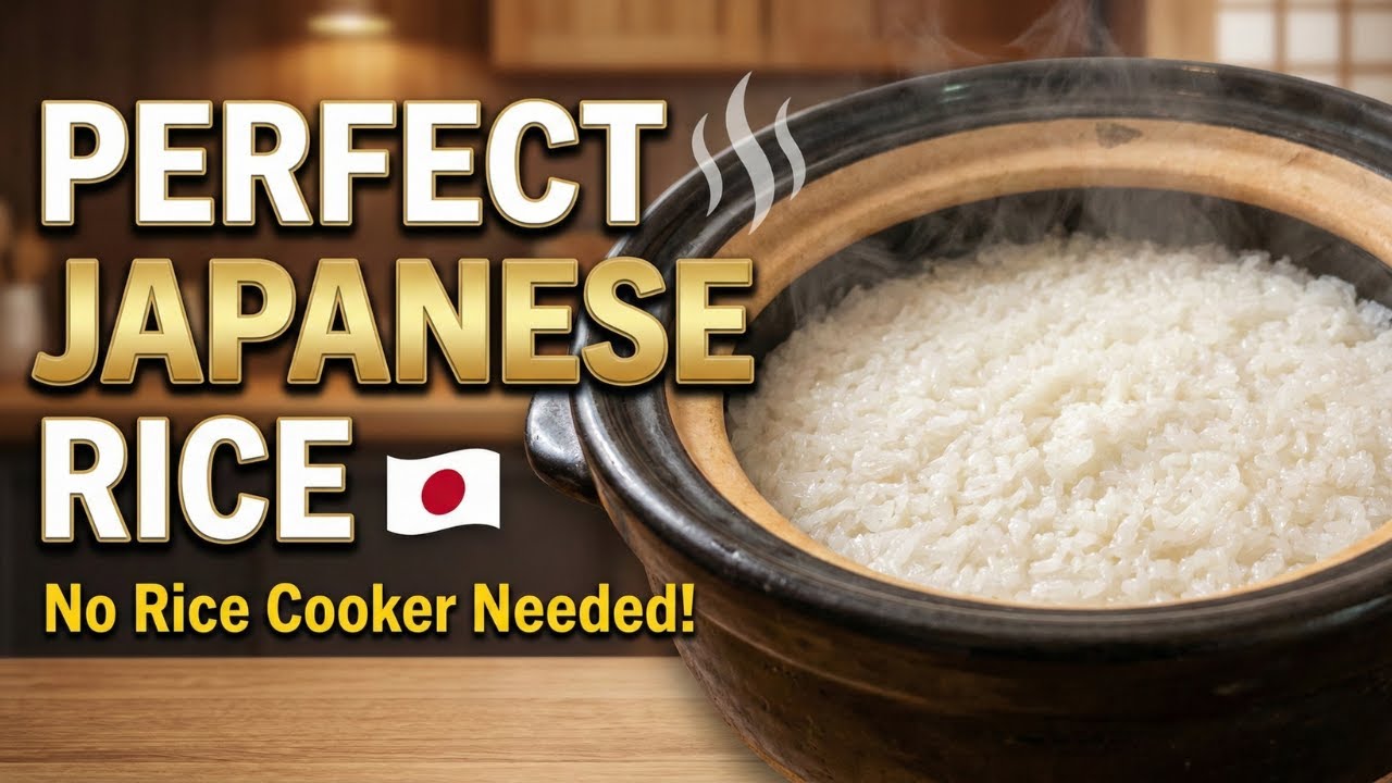 PERFECT Japanese Rice WITHOUT a Rice Cooker!🍚Clay Pot Secret & Easy Curry Dinner|Okinawa Family Vlog