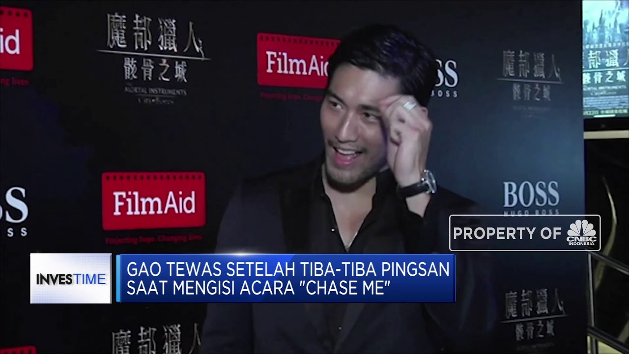 Aktor Taiwan Godfrey Gao Meninggal di Tengah Syuting Variety Show di China