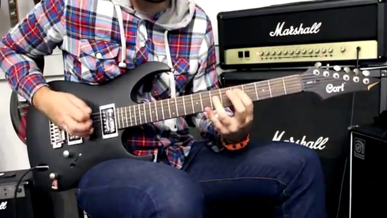 CORT AERO 2 BKS - Demo Guitar