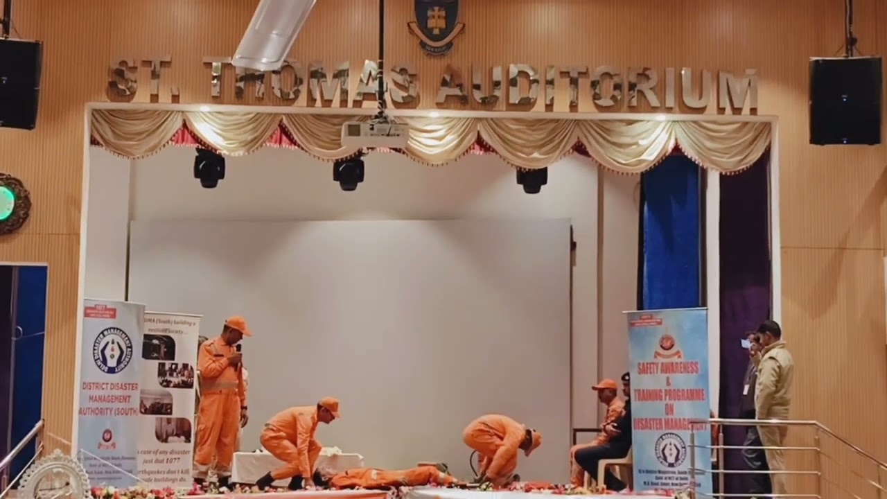A safety Awareness and training program was conducted by NDRF team, Dwarka - SMPSNeb Sarai