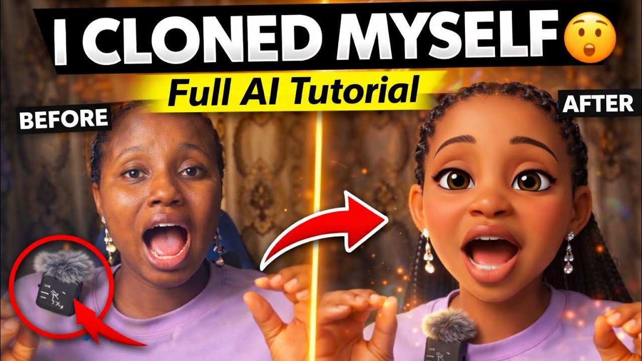 Create Your Own AI Twins For Faceless Content( step -by -step tutorial & Editing )