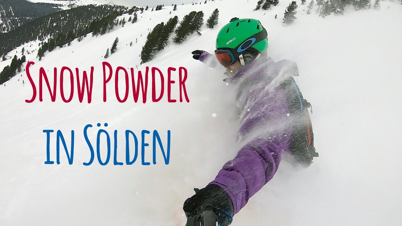 Adrenalina en Sölden, fuera pistas con una increíble nieve polvo