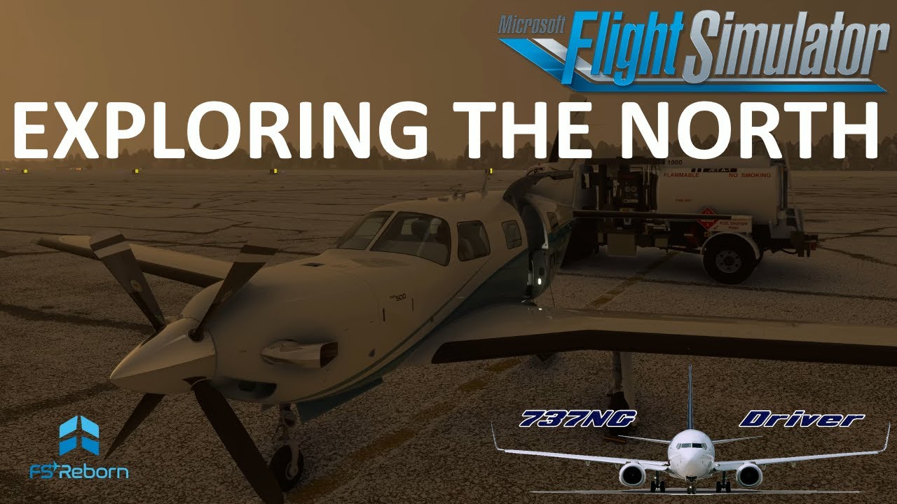 FSReborn FSR500 - Exploring the HIGH NORTH | AMAZING IFR in SNOWY SCANDINAVIA | Real Airline Pilot