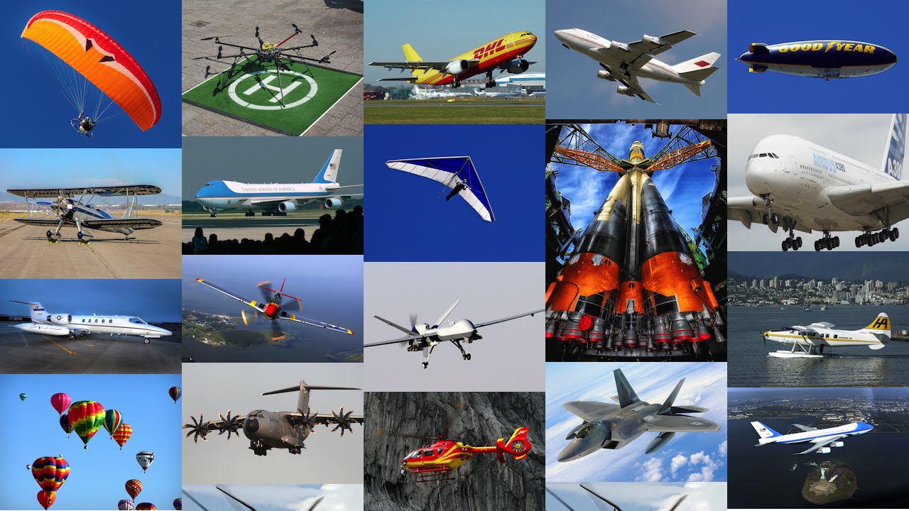 Aircraft - Airplanes / Aeroplanes & Air Vehicles - Kids & Childrens Educational Video