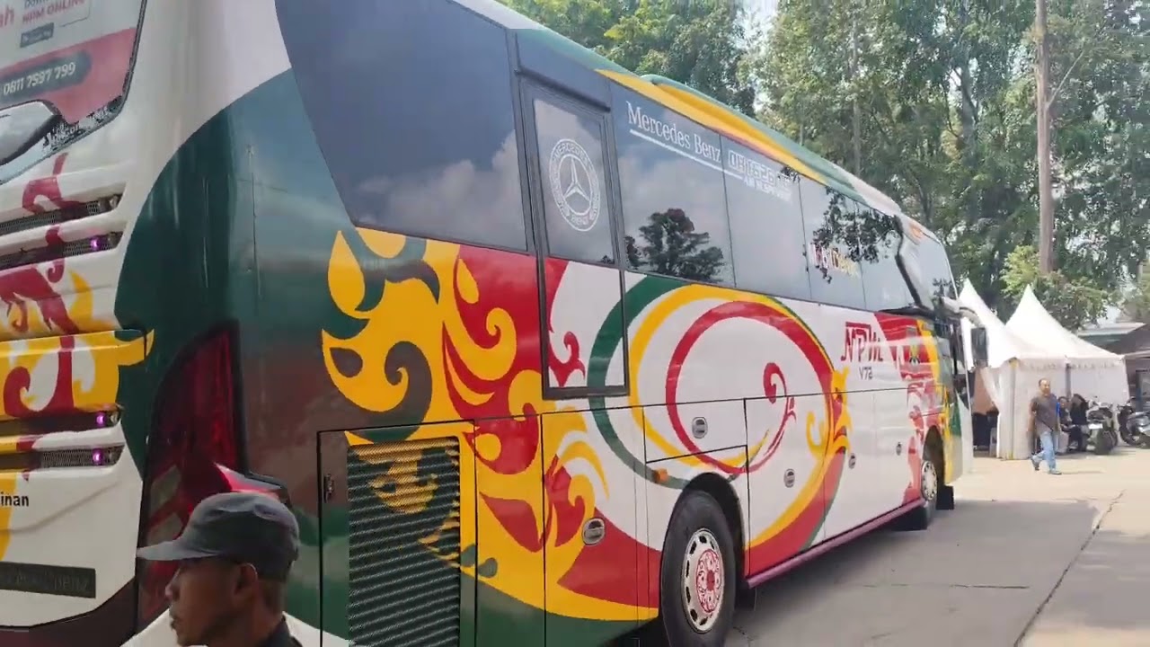 Pantauan arus mudik di terminal poris minggu 15 maret 2026