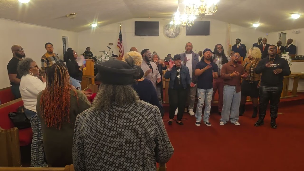 Antioch and friends singing Step In On Time