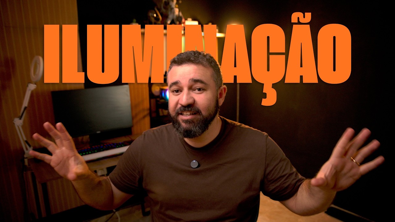 ILUMINAÇÃO faz DIFERENÇA no seu VÍDEO? REFORMA do nosso 