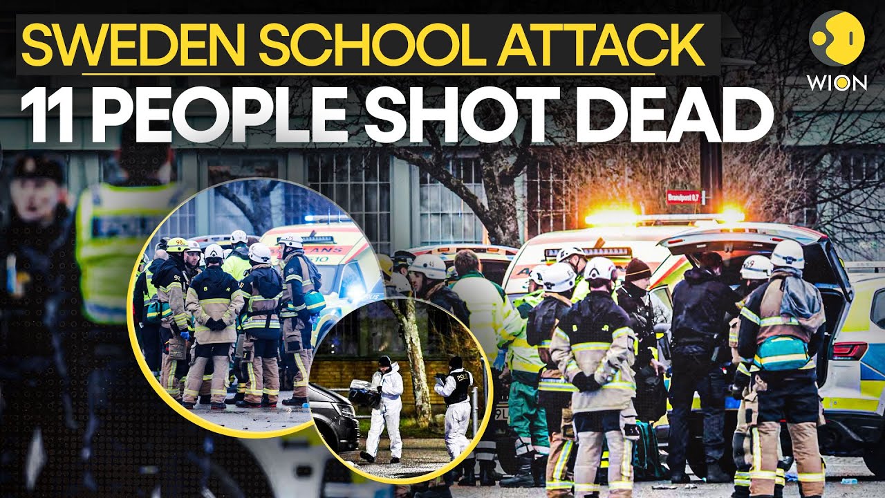 Sweden Shooting LIVE: Deadly School Campus Mass Shooting Kills At Least 11 | Sweden News LIVE | WION
