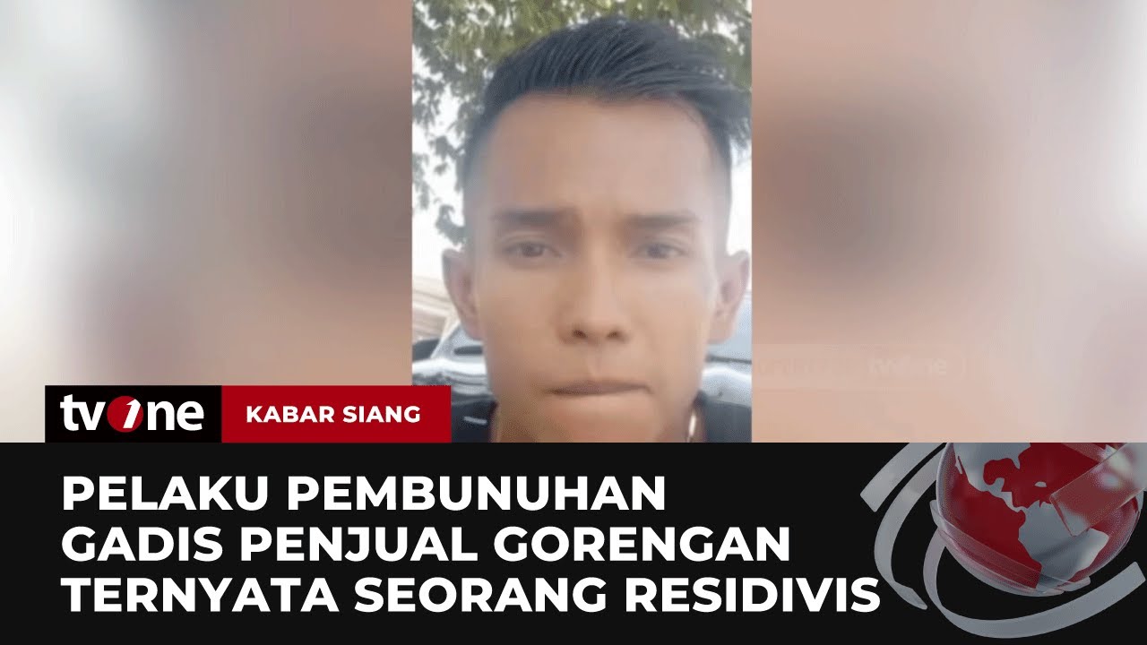 Pelaku Pembunuhan Penjual Gorengan Terkuak, Ternyata Seorang Residivis | Kabar Siang tvOne