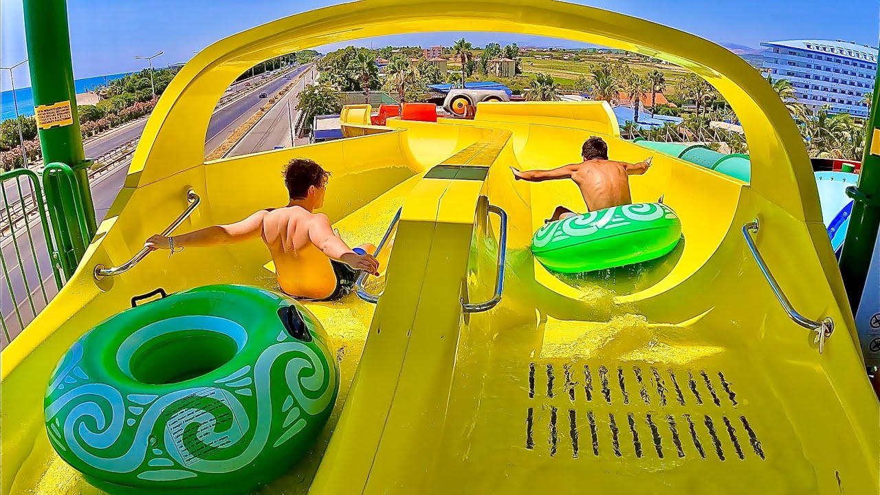Hill Racer Water Slide at Crystal Admiral Resort