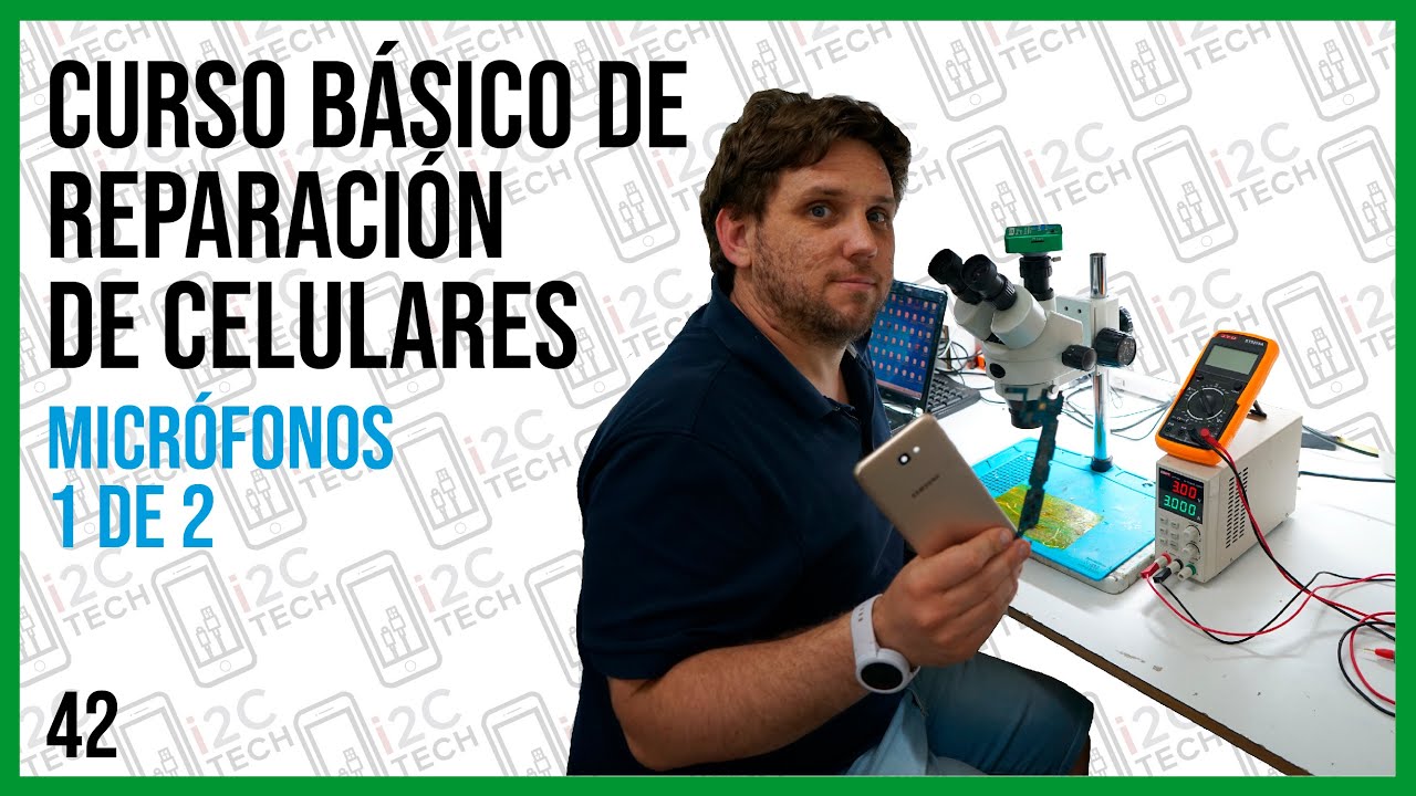 #42 CURSO DE REPARACION DE CELULARES:Qué tipo de micrófono tienen los celulares | Diferencias 🎙📱