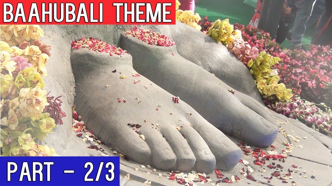 LALBAGH 2018 FLOWER SHOW: BAAHUBALI SPECIAL - REPUBLIC DAY January 26 - Part 2/3