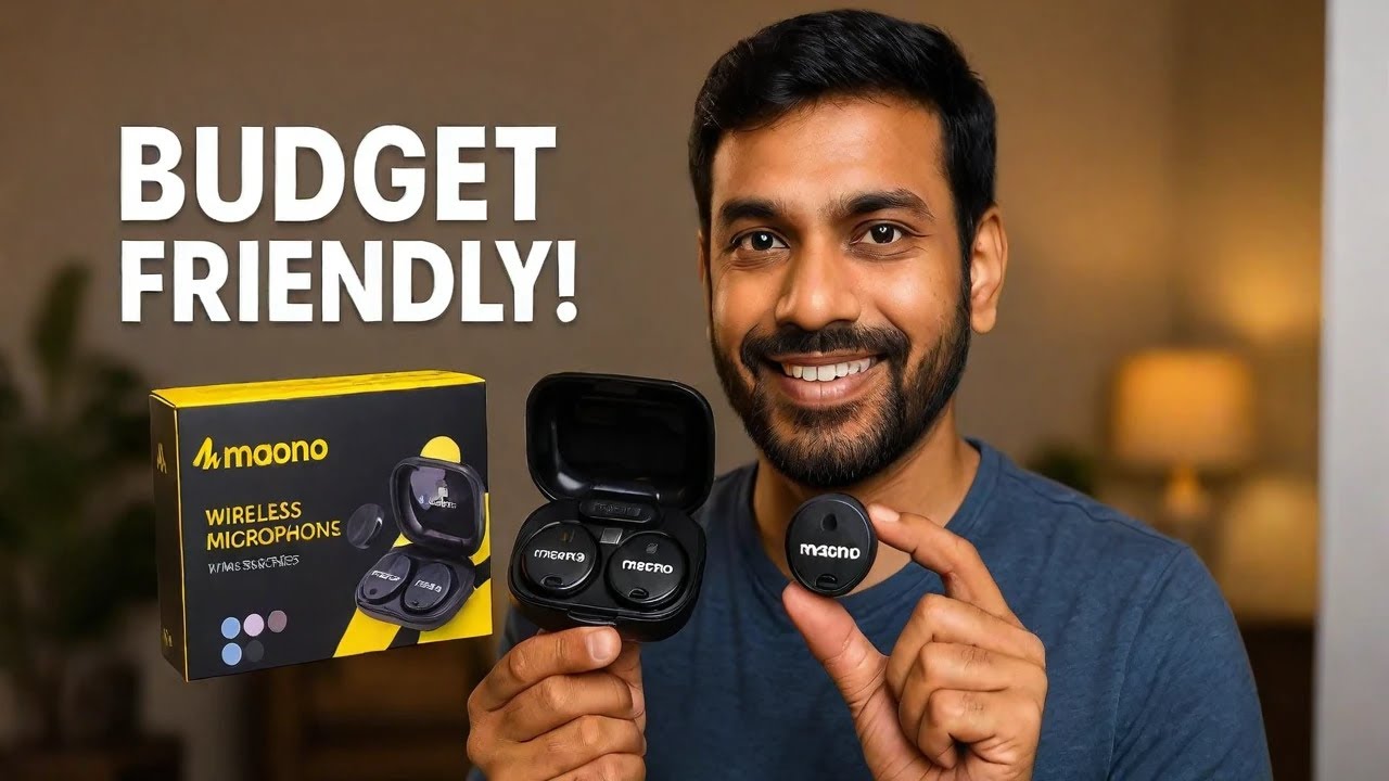 Maono WM620 Lavalier Wireless Microphone | Detailed Review and Testing | 2025