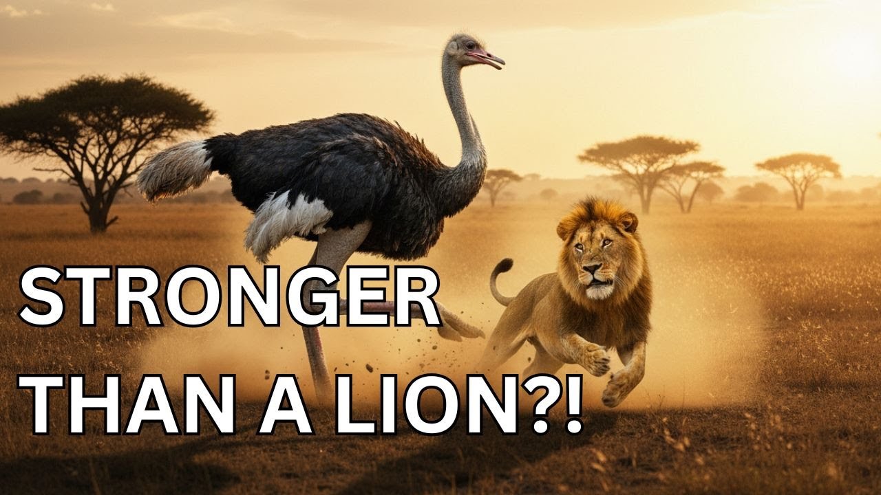 The Bird That Can Kill a Lion: The Ostrich