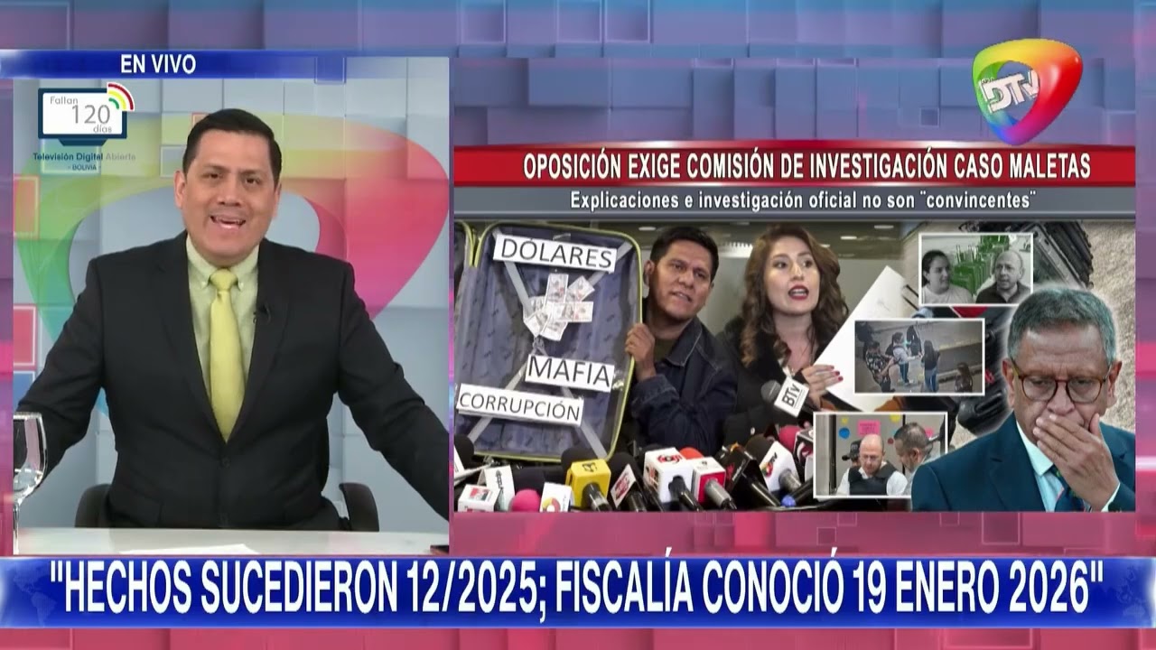 Fiscal General complica al Gobierno, “Fiscalía tuvo conocimiento de caso maletas el 19/1, hubiéramos