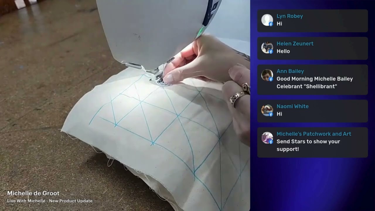 Sashiko on your domestic machine