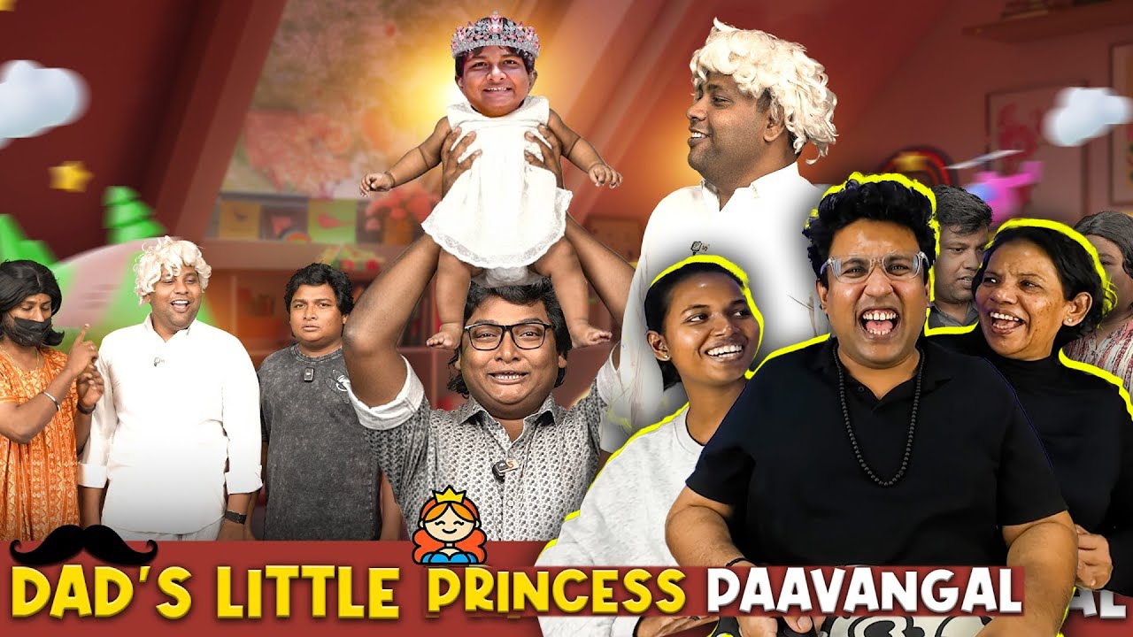 Dad's little princess Paavangal Reaction 😂 | Ramstk Family