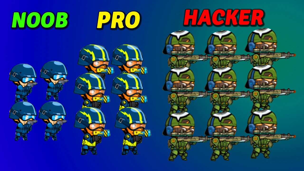 NOOB vs PRO vs HACKER  - SWAT and Zombies Season 2