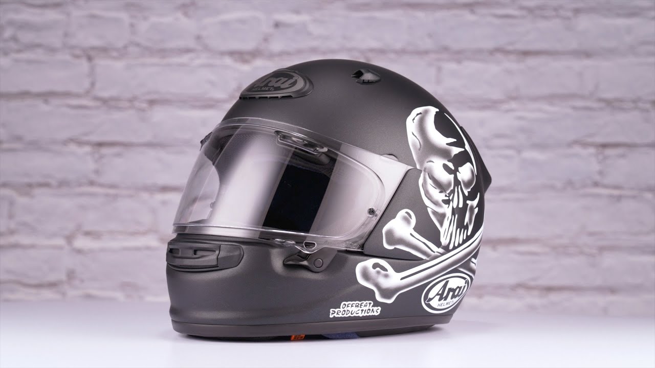 Arai Contour X Hayes Jolly Roger Helmet
