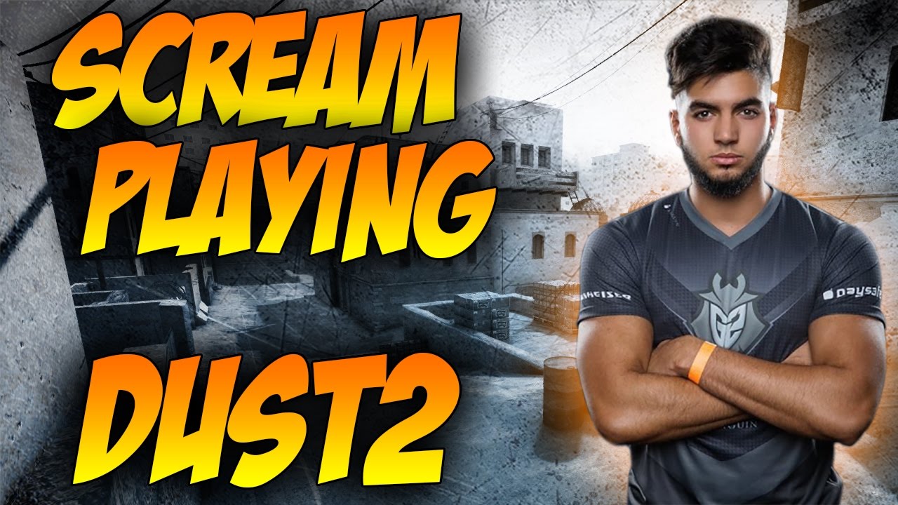 CS:GO | ScreaM playing dust2 on Stream (14.01.2017)