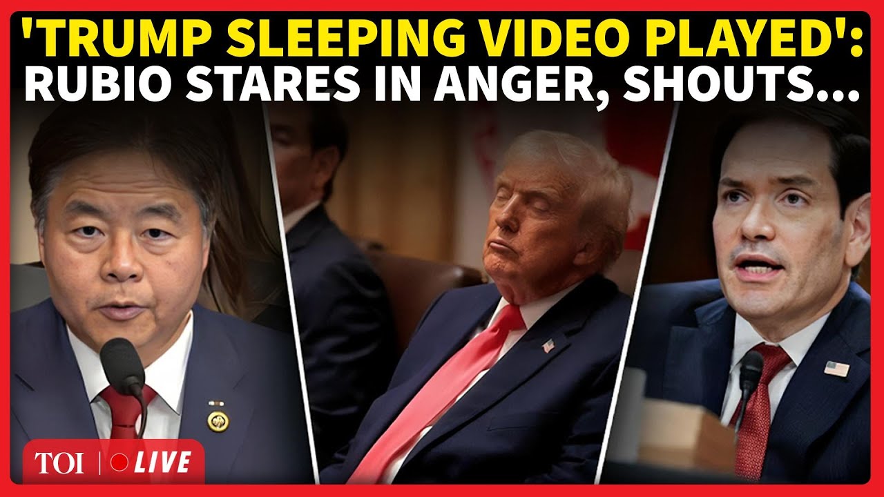 'YOU ARE LYING':Rep. Lieu Heated CLASH With Rubio As Congress Plays Trump Video At Fiery Hearing