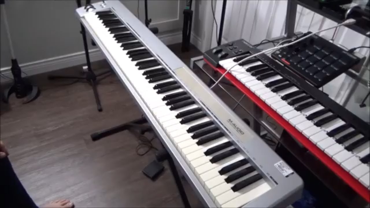 M-Audio Keystation 88 ES Midi Keyboard Test And Review