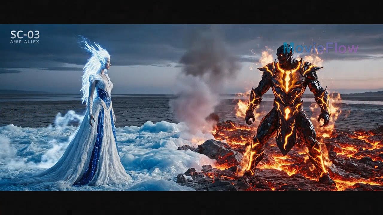 Phoenix Warrior vs Ice Queen | Fire vs Ice - Epic Battle