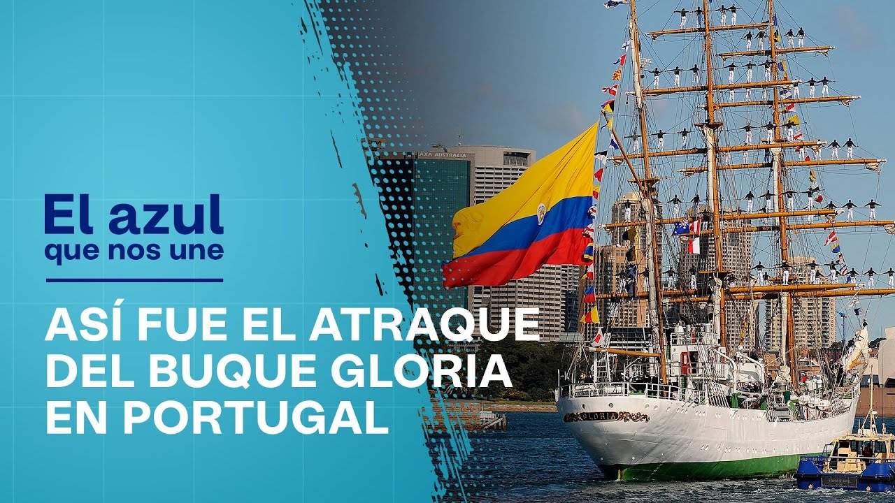 Así fue la llegada del Buque Escuela Gloria a Lisboa