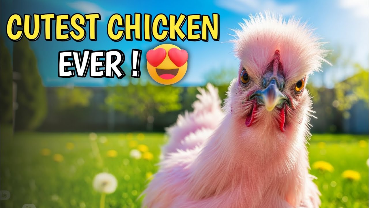 Pink Silkie Chicken Breed: The CUTEST Backyard Pets You&rsquo;ve Never Seen!😍| Backyard Chickens