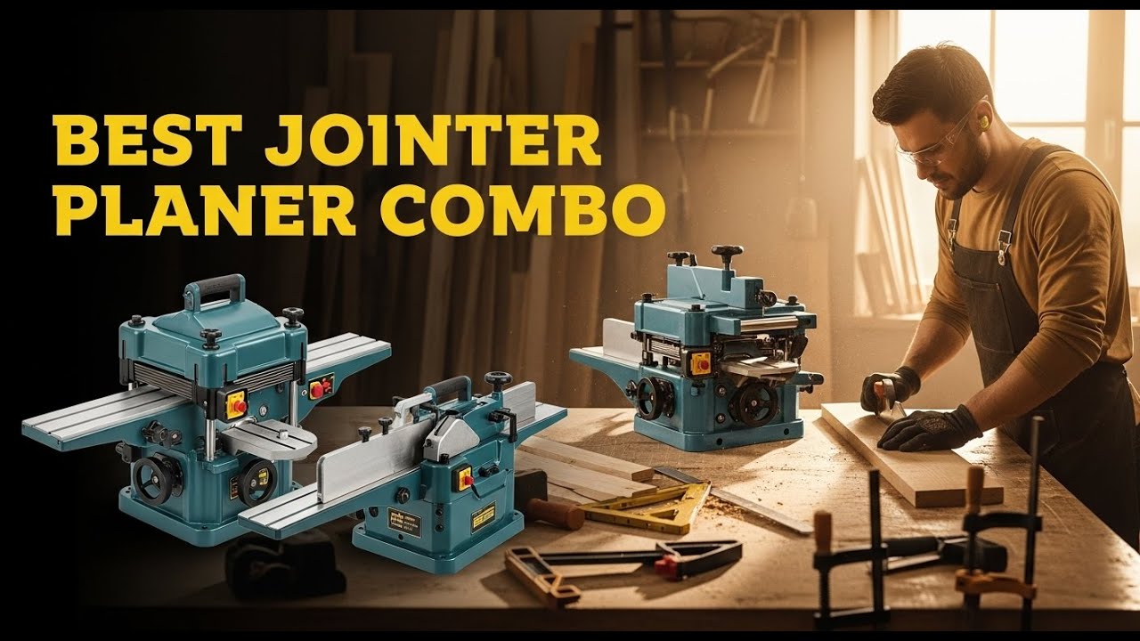 TOP 5 Best Jointer Planer Combo 2025 | Jointer Planer Combos You NEED For Your Woodshop