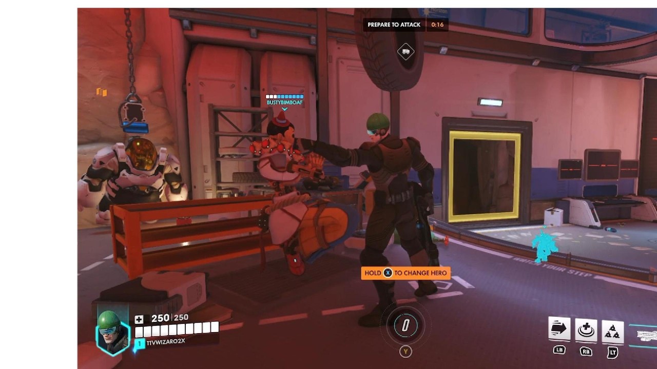 Console overwatch player maxes out his cortisol stat