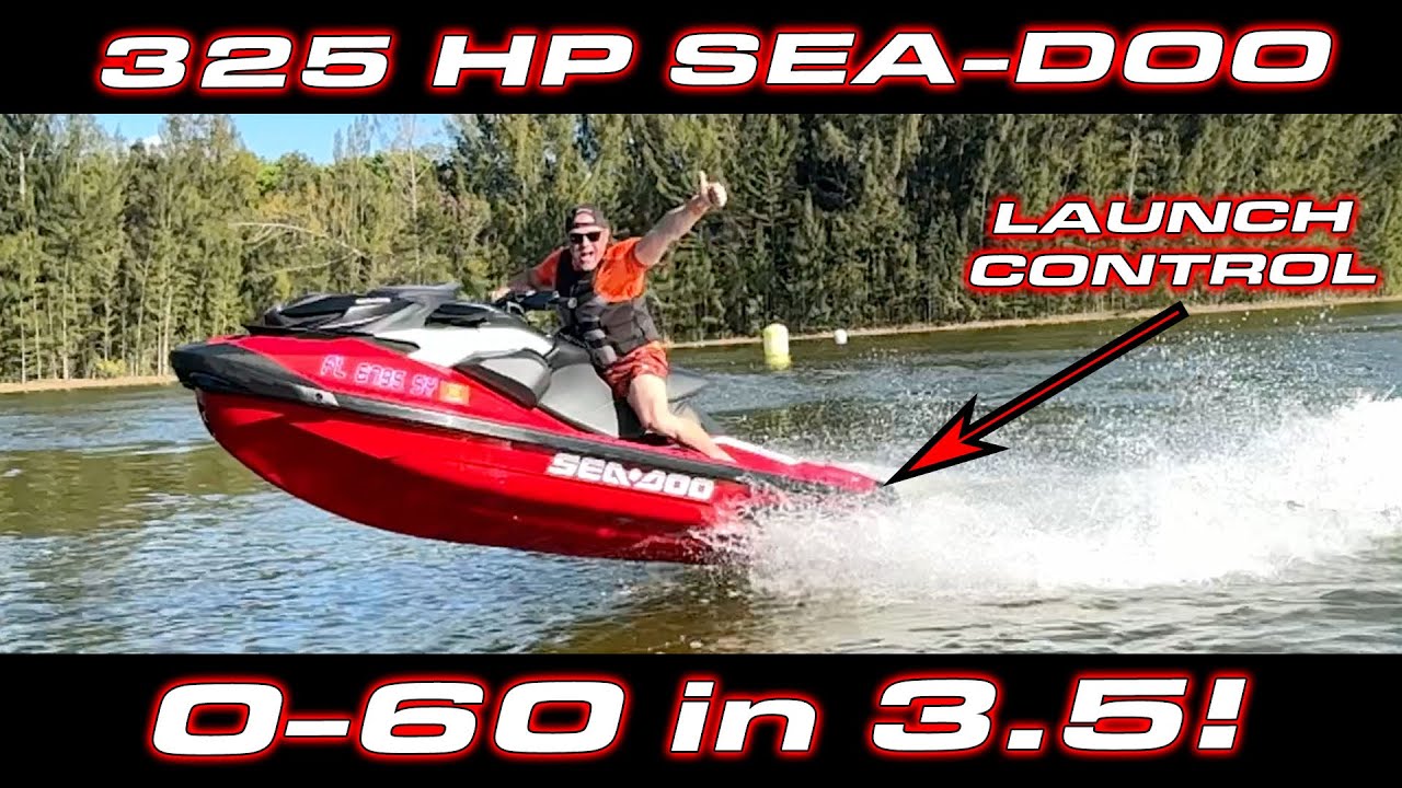 CRAZY SPEED * The quickest PWC/Jet Ski you can buy * SEA-DOO RXP-X 325 RXT-X Review * 0-60 MPH
