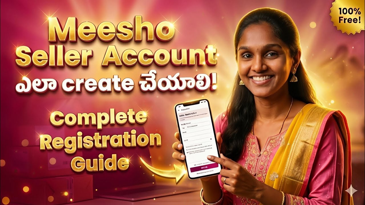 Meesho Seller Account ఎలా Create చేయాలి?| Step by Step Full Process Telugu | Meesho Business #meesho