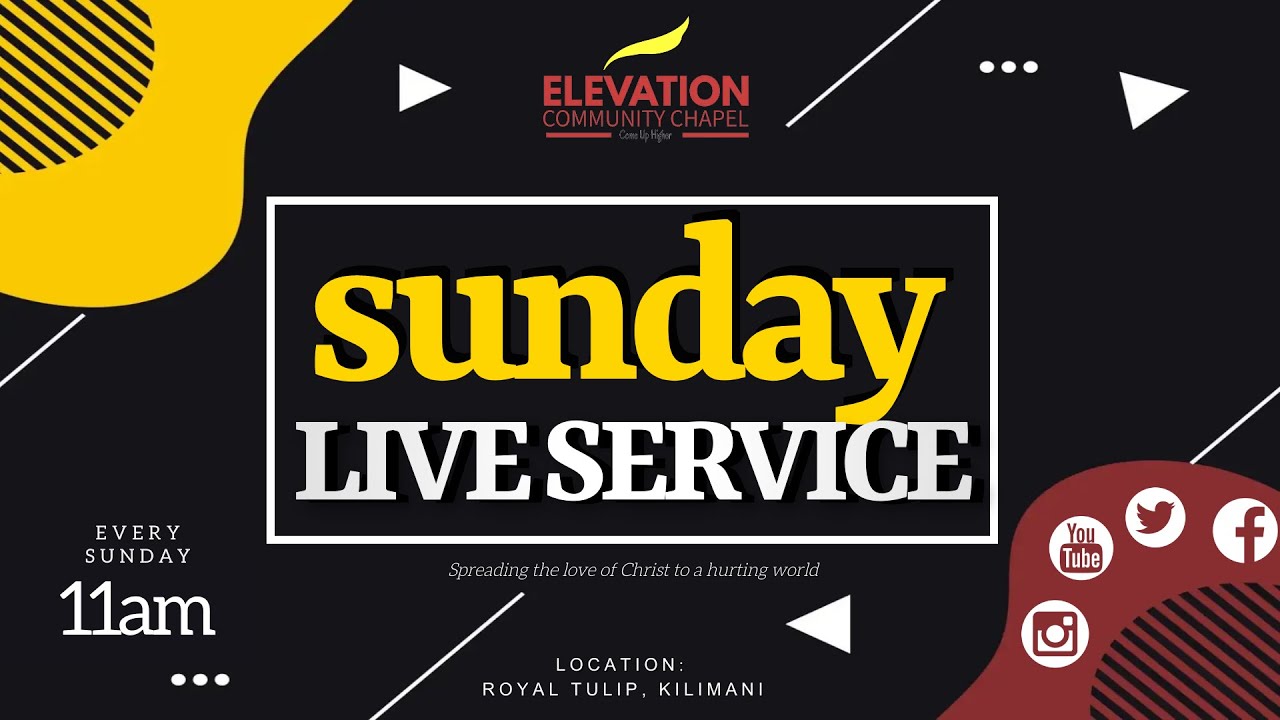 SUNDAY LIVE SERVICE