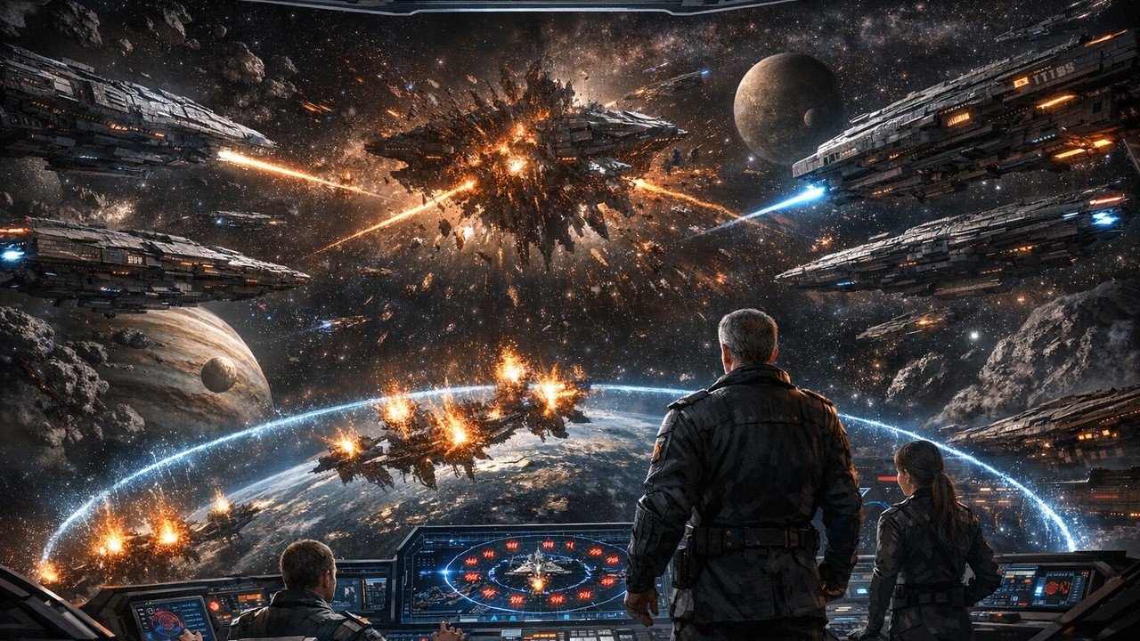 Pensaron que la guerra estaba ganada, por eso los Dreadnoughts de la Tierra surgieron del vacío