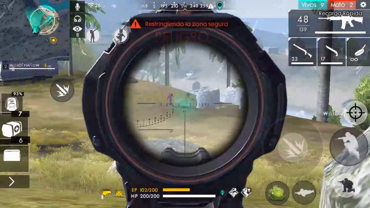 Free fire sin CAMPEAR diamante 3