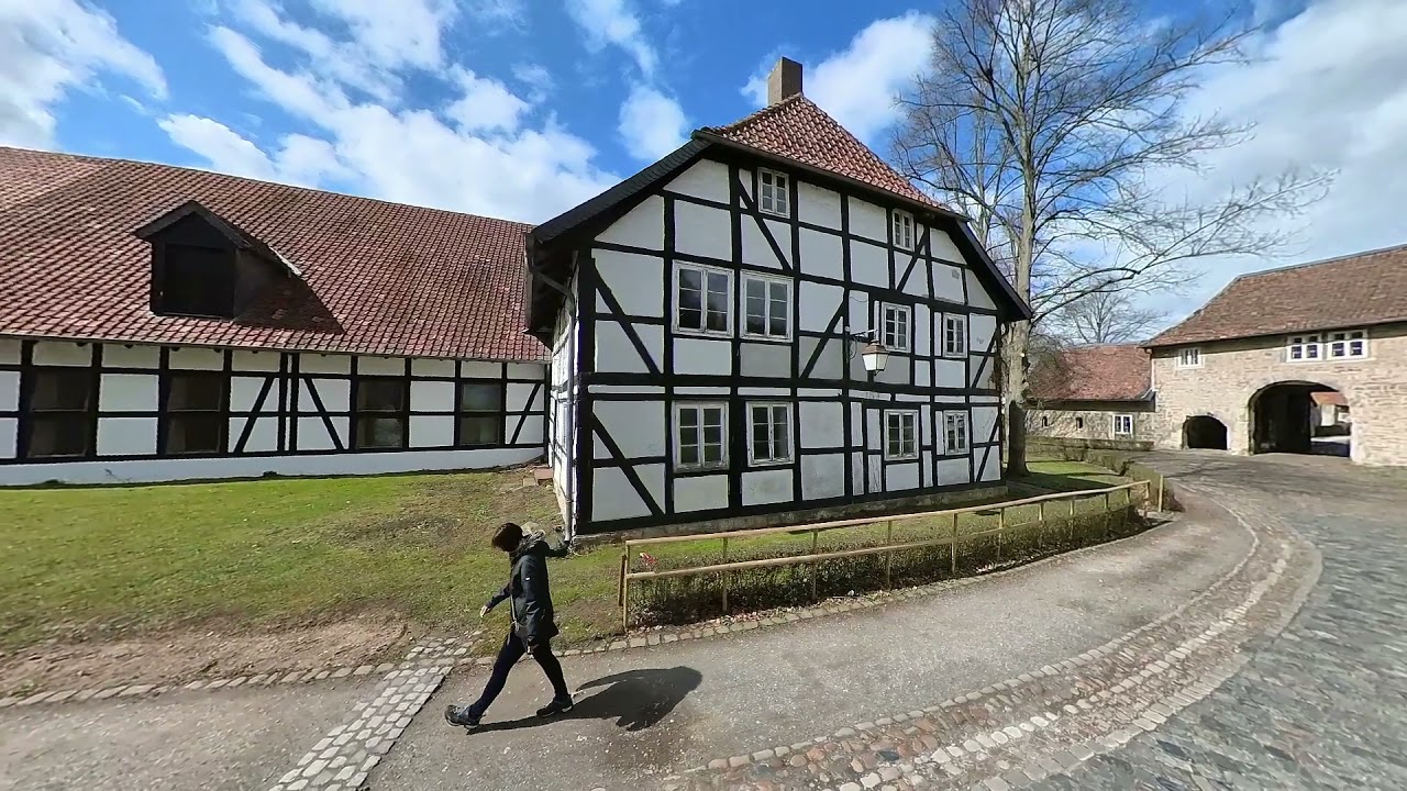 Spaziergang im kühlen Frühlingsanfang in der Buchhorst