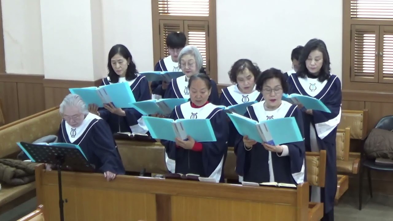 2026-2-8 시온찬양대 찬양 (광야를 지나며) / 강릉온누리교회 주일예배